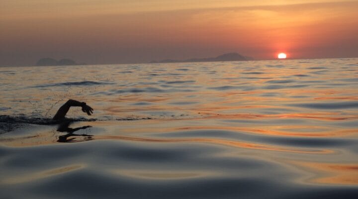 Natação no mar 4 dicas do que comer antes, durante e depois de nadar no mar