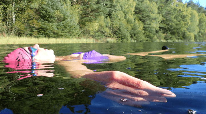 Técnicas de atenção plena para experimentar na piscina